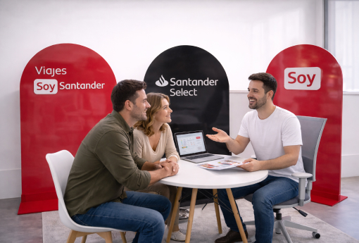 Nuevo espacio Viajes Soy Santander en sucursal TocTocViajes